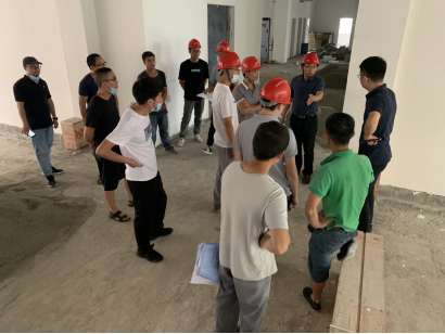 新校区实验室基础建设考察