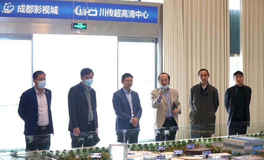 省委宣传部传媒监管处陈伟德处长一行来校调研指导工作 