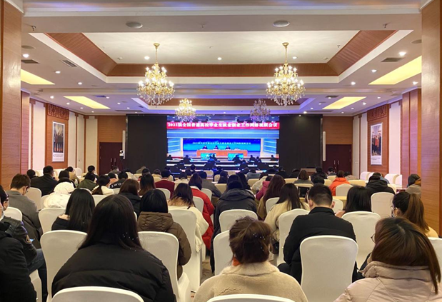 学校组织参加2021届全国高校就业创业工作视频会议 