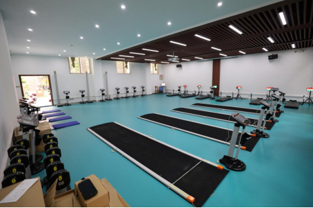 体质测评室完成验收工作并投入使用